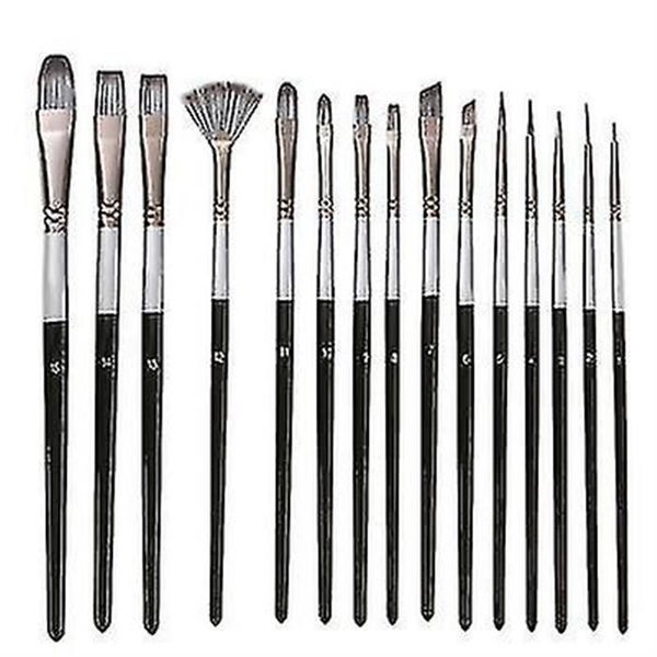 15pcs/set Art Painting Brush Acrylic Oil Watercolor Artist Bag Set Sii Wj06263617136157443112