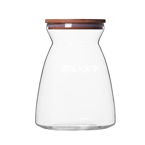 1pc Sealed Canister Poratble Durable Transparent Dried Fruit Jar Tea Jar Food St Carousel 1