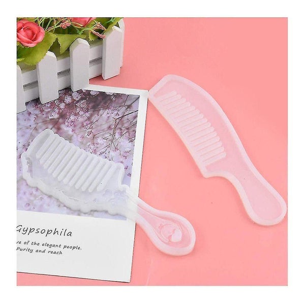 2 Pcs Comb Silicone Mold, Epoxy Resin Silicone Mold, Casting Resin Molds, Comb E Carousel 2