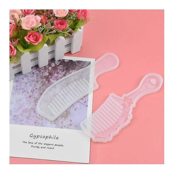 2 Pcs Comb Silicone Mold, Epoxy Resin Silicone Mold, Casting Resin Molds, Comb E Carousel 3