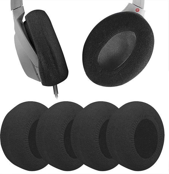 2 Pairs Knit Fabric Headphones Ear Covers/washable & Stretchable Sanitary Earcup Carousel 1