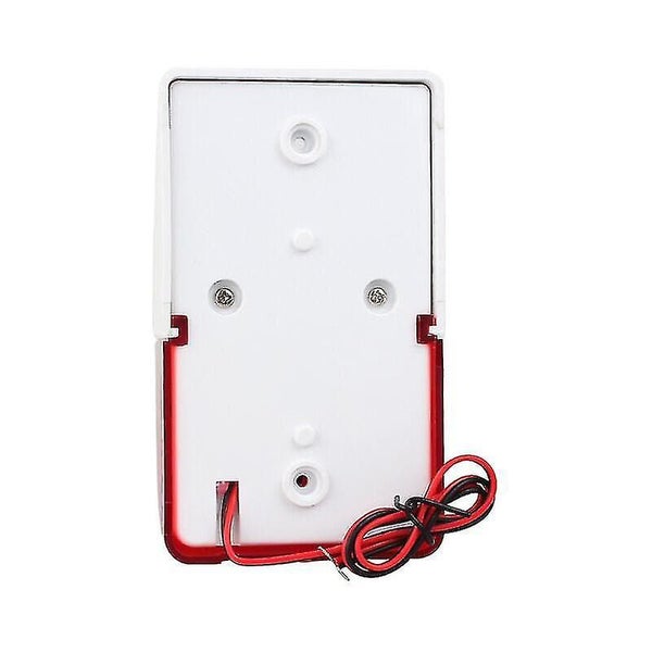 12v 110db Mini Wired Strobe Siren Flashing Light Siren Red Light Sound Siren Hom Carousel 4