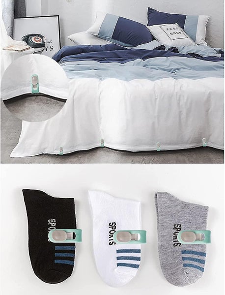 10 Pcs Quilt Holder Anti-skid Artifact, Quilt Clip Anti-running Buckle Safety Qu Carousel 2