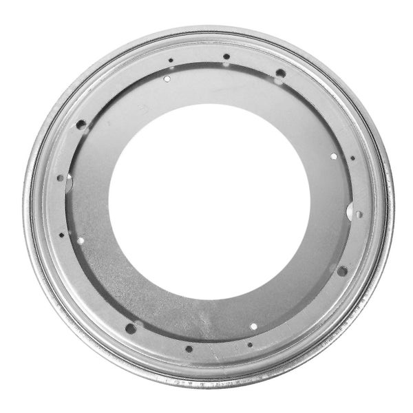 12 Inch Round Shape Galvanized Turntable Rotating Swivel Plate Kitchen & Display Carousel 1