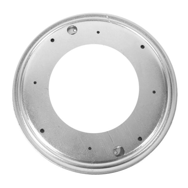 12 Inch Round Shape Galvanized Turntable Rotating Swivel Plate Kitchen & Display Carousel 2