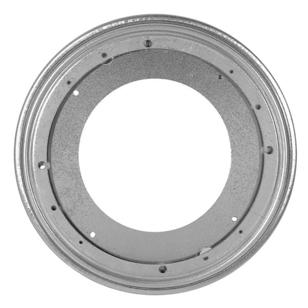 12 Inch Round Shape Galvanized Turntable Rotating Swivel Plate Kitchen & Display Carousel 3