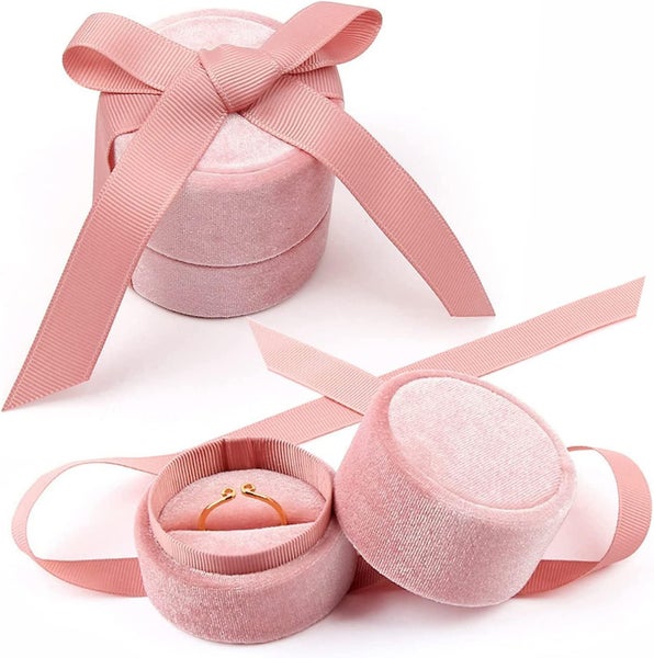 1pcs Velvet Ring Box, Earring Box, Jewelry Box, Personalized Feminine Display Or Carousel 1