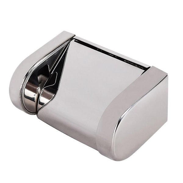 1pc Stainless Steel Rack Durable Practical Storage Shelf Tissue Rack Toilet Roll Carousel 1
