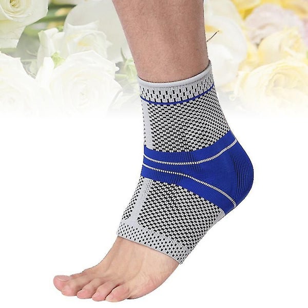 1 Pc Sports Ankle Support Knitting Nylon Anti-slip Silicone Comfortable Fitness Carousel 3