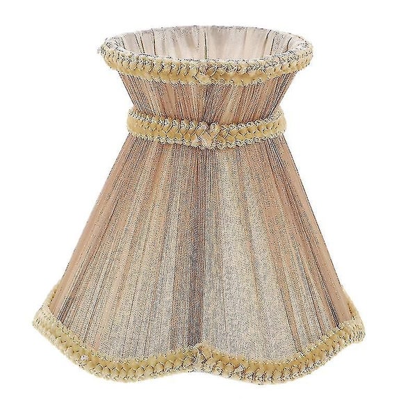 1pc Exquisite Cloth Art Lampshade For Home Light Lamp Decor Cloth Lampshade Carousel 5