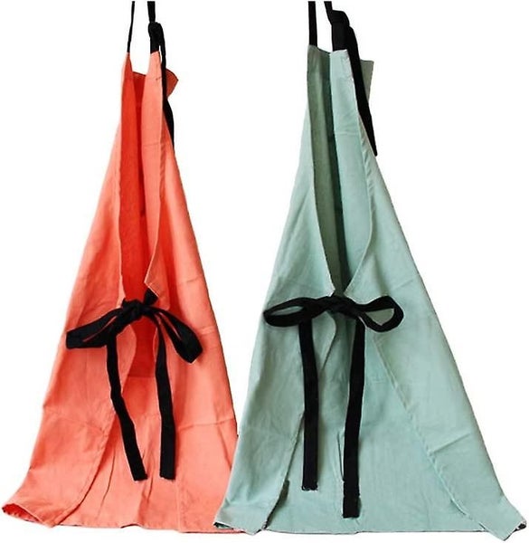 2 Pack Parent Child Apron - Cute Apron With Pocket For Her Father Mother Daughte Carousel 5