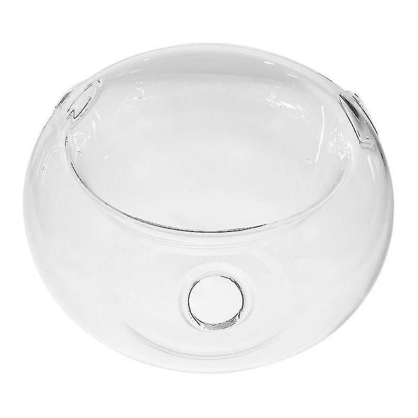 1pc Creative Transparent Bow Transparent Glass Bowl Dry Ice Salad Bowl For Hotel Carousel 1
