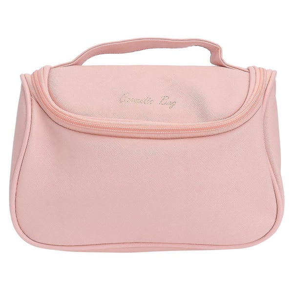 1pc Portable Cosmetic Bag Simple Makeup Storage Pouch Cosmetic Case(pink) Carousel 1