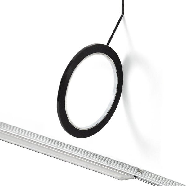 13m Self Adhesive Whiteboard Grid Gridding Marking Tape Black - By Trixes Carousel 2