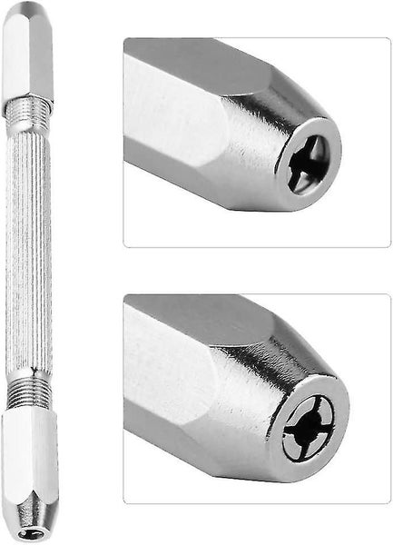 0-3mm Mini Micro Manual Double Ended Pin Vise Hand Twist Drill Tool For Jewelry Carousel 1