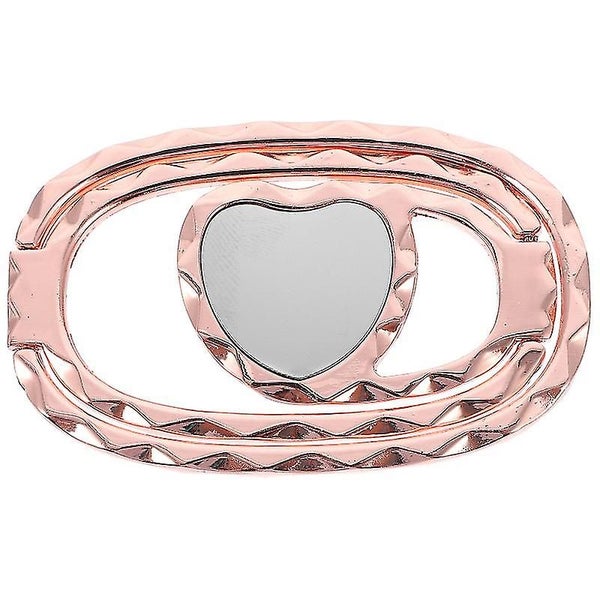 1 Set Of Phone Back Clip Holder Foldable Mobile Phone Holder Metal Ring Buckle Carousel 2