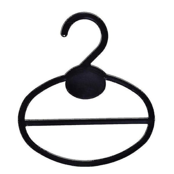 1 Pc Multi-purpose Oval Scarf Stand Hookshousehold Hangers Storage Rac Carousel 1