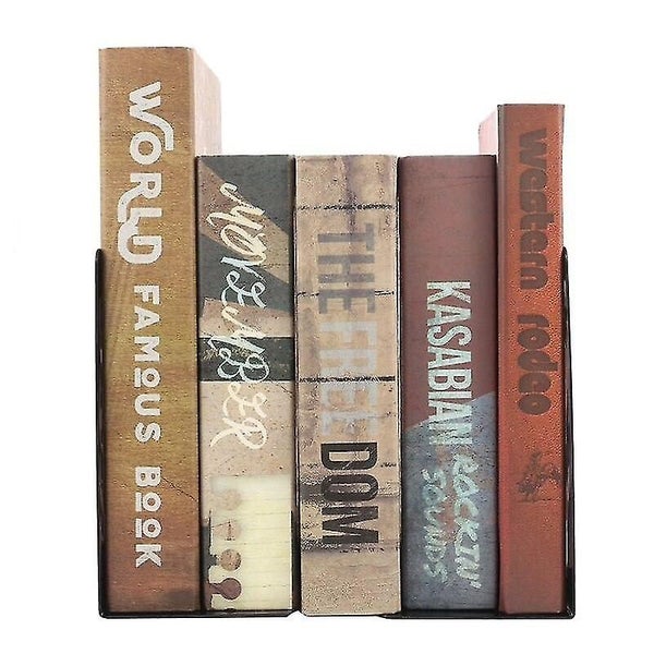 2 Pcs Decorative Metal Book Stands For Home Office File Organizer For Student|bo Carousel 5