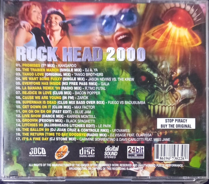 Rock Head 2000 (CD) Carousel 2