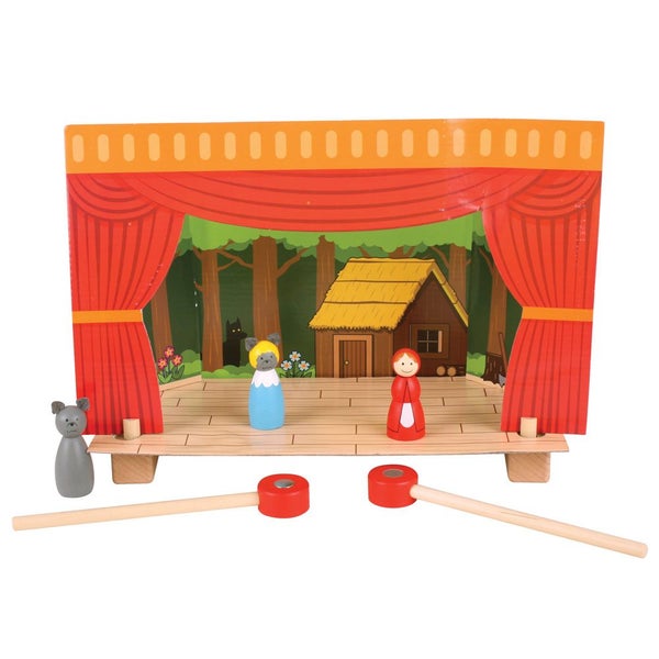Bigjigs Toys Magnetic Theatre Carousel 1