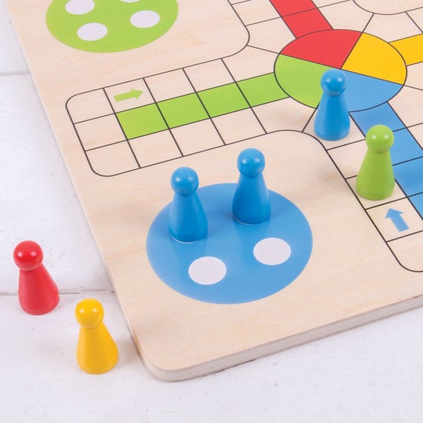 Bigjigs Toys Traditional Ludo Carousel 2