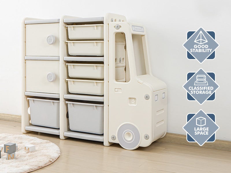 Kids Storage Shelf Carousel 1