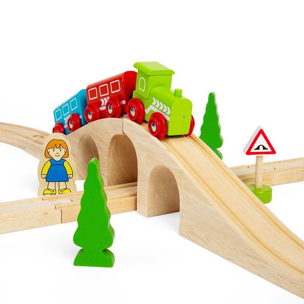 Bigjigs Rail Figure of Eight Train Set Carousel 1