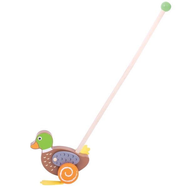 Bigjigs Toys Push Along (Duck) Carousel 2