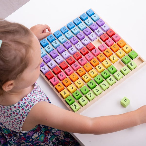 Bigjigs Toys Number Tray Carousel 12