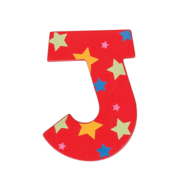 Bigjigs Toys Star Letter J (Red) Carousel 1