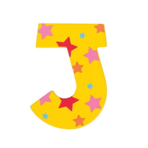 Bigjigs Toys Star Letter J (Yellow) Carousel 1
