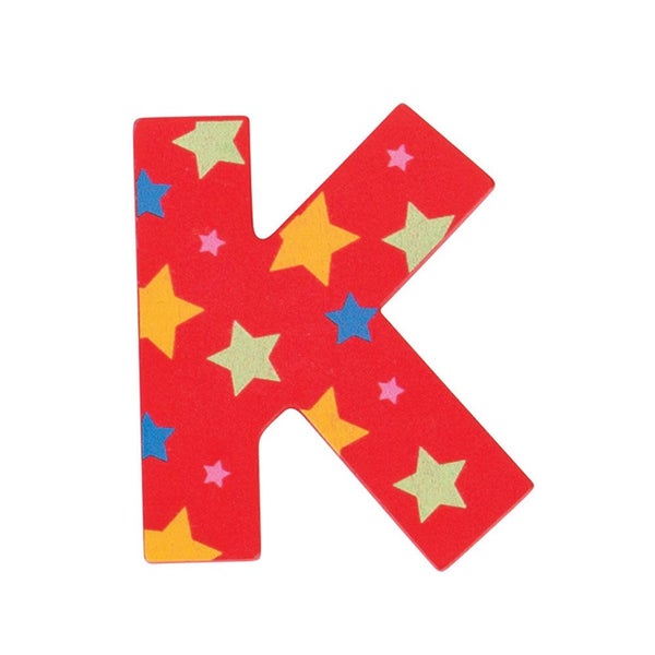 Bigjigs Toys Star Letter K (Red) Carousel 1