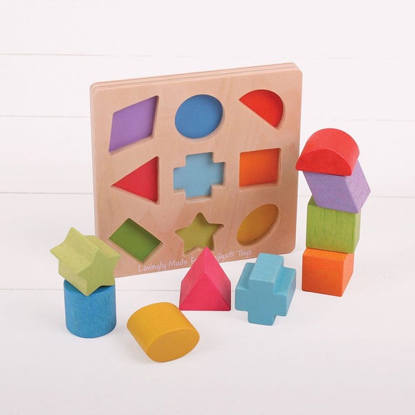Bigjigs Toys First Shapes Sorter Carousel 2