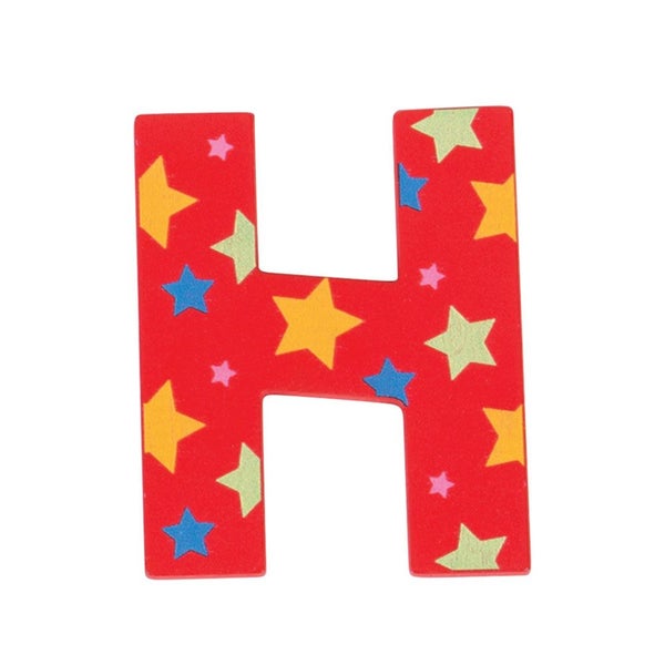 Bigjigs Toys Star Letter H (Red) Carousel 1