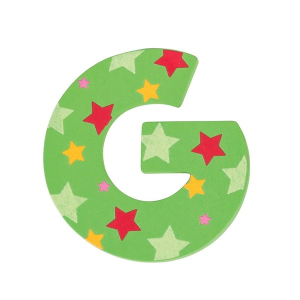 Bigjigs Toys Star Letter G (Green) Carousel 1