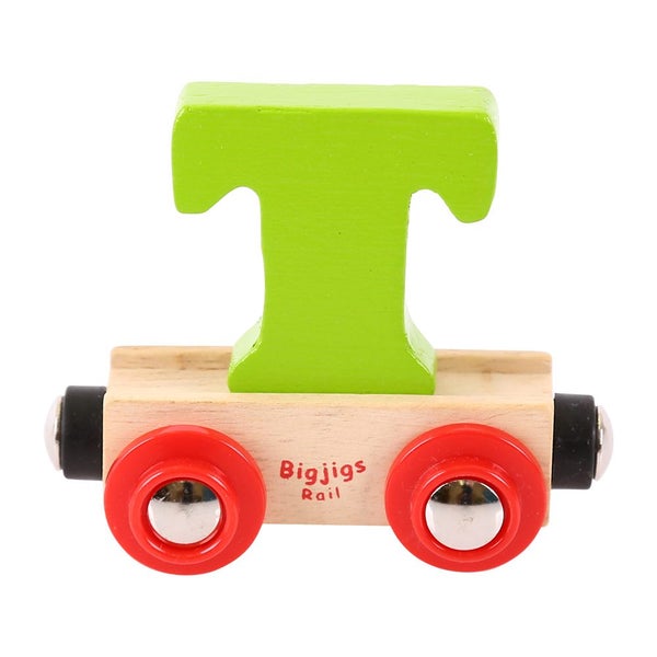 Bigjigs Rail Rail Name Letter T (Green) Carousel 1