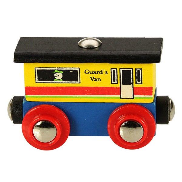 Bigjigs Rail Rail Name Guards Van Carousel 1