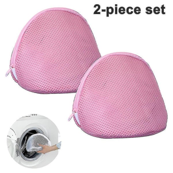 2pcs Lingerie Bags For Laundry With Zipper Carousel 1