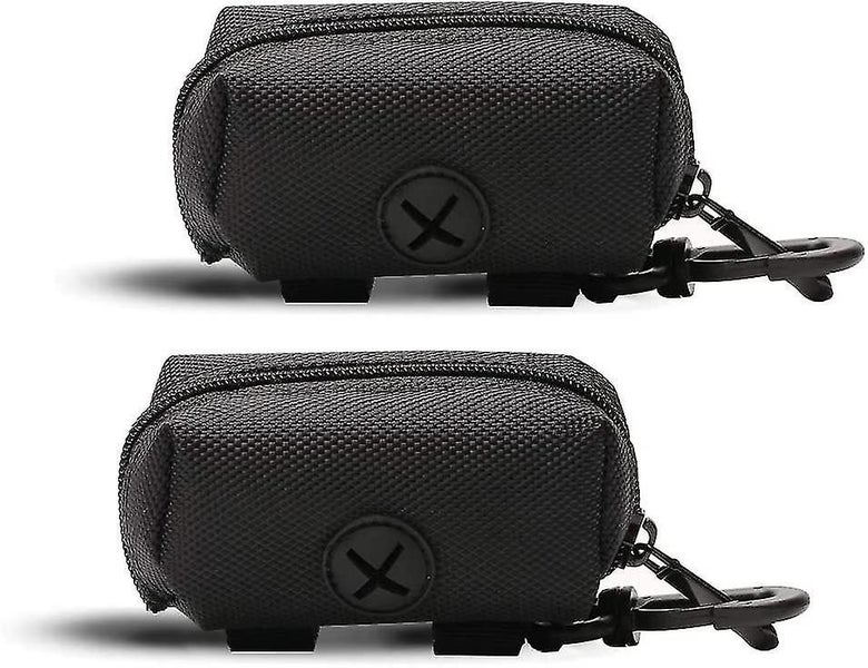 2pcs Poop Bag Dispenser, Dog Poop Bag, Dog Waste Catcher Dogs, Black Gift Carousel 1
