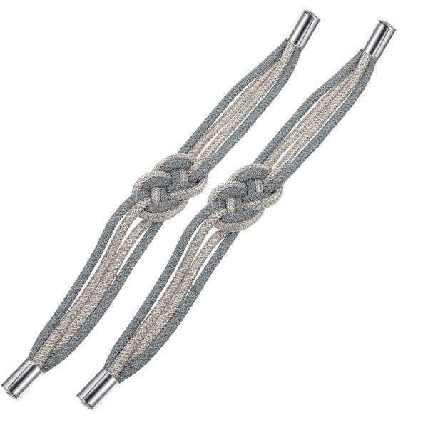 2pcs Simple Durable Practical Curtain Rope Curtain Fixing Buckle Curtain Tieback Carousel 2