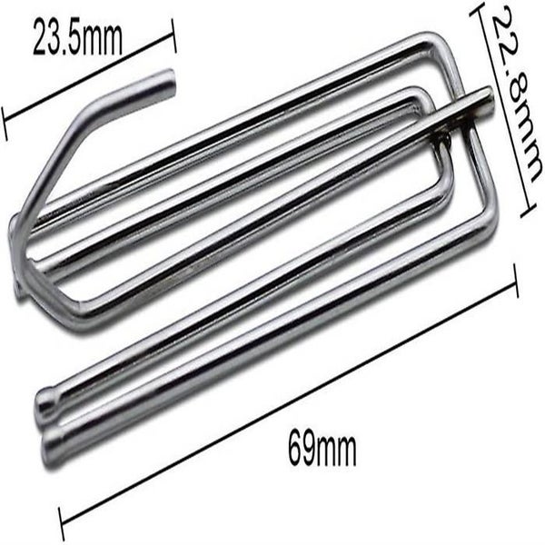 25 Pieces Of Curtain Hooks Stainless Steel Curtain Hooks For Heavy Duty Window C Carousel 2