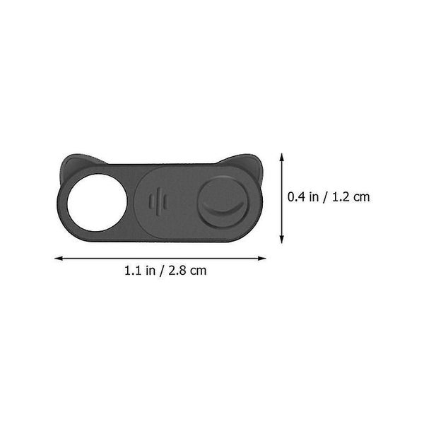 2pcs Camera Accessory Webcam Cover Computer Blocking Cover Protective Cover Web Carousel 3