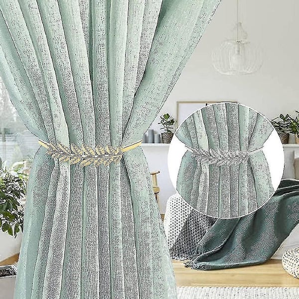 2 Pieces Curtain Tieback Curtain Clip Curtain Holder Alloy Curtain Holder Carousel 2