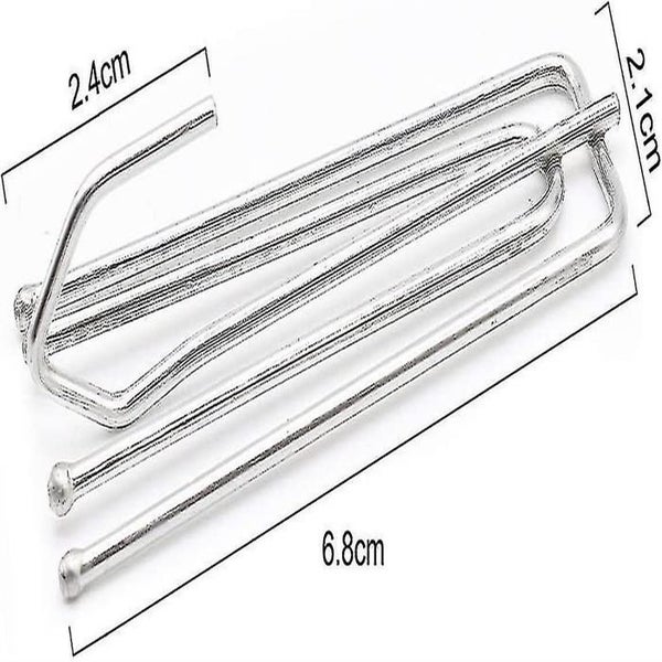 24 Pcs Heavy Duty Curtain Hooks Stainless Steel Pinch Curtain Hooks Carousel 2
