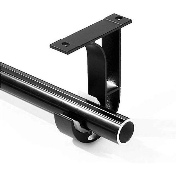 2pcs Curtain Rod Bracket Brackets, Aluminum Alloy Wardrobe Rod Bracket Closet Wa Carousel 5