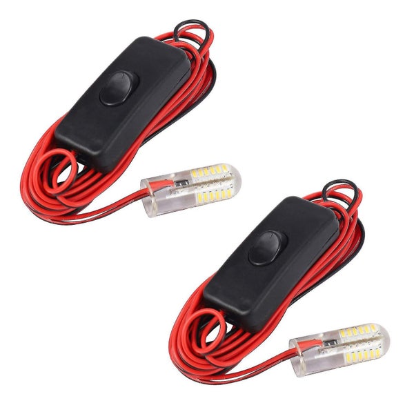 2x Underwater Night Lights 48 Leds Attract Fish Fishing Lighting 12v Flashing Ba Carousel 1