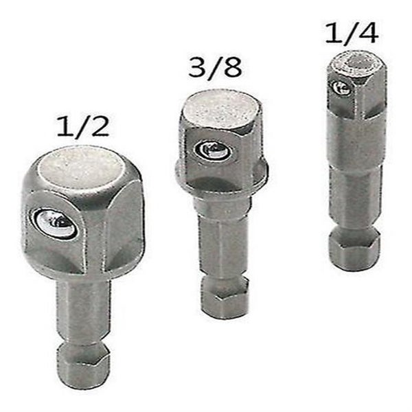 3pcs Screwdriver Socket Drill Extension Adapter Carousel 5
