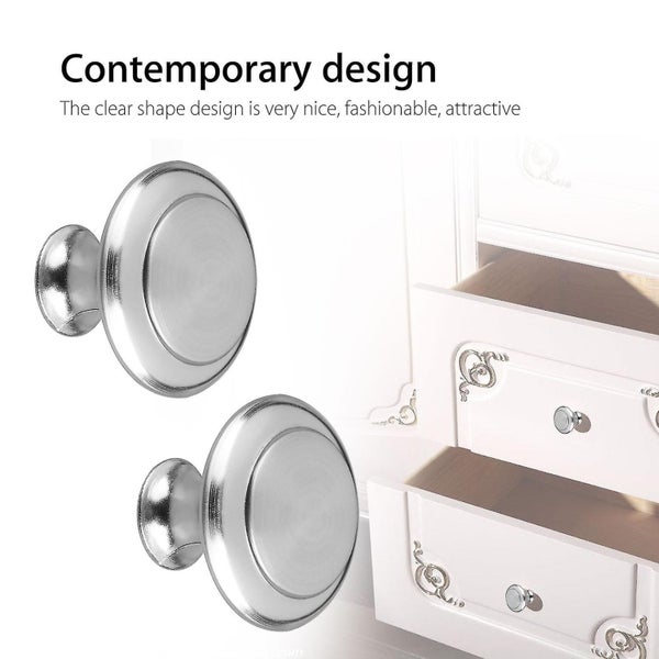20pcs Kitchen Cabinet Knobs Pulls, Brushed Nickel Cabinet Knobs, Eeekit Drawer D Carousel 2