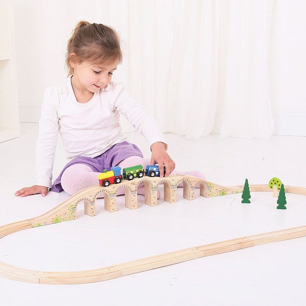 Bigjigs Rail Railway Viaduct Carousel 2