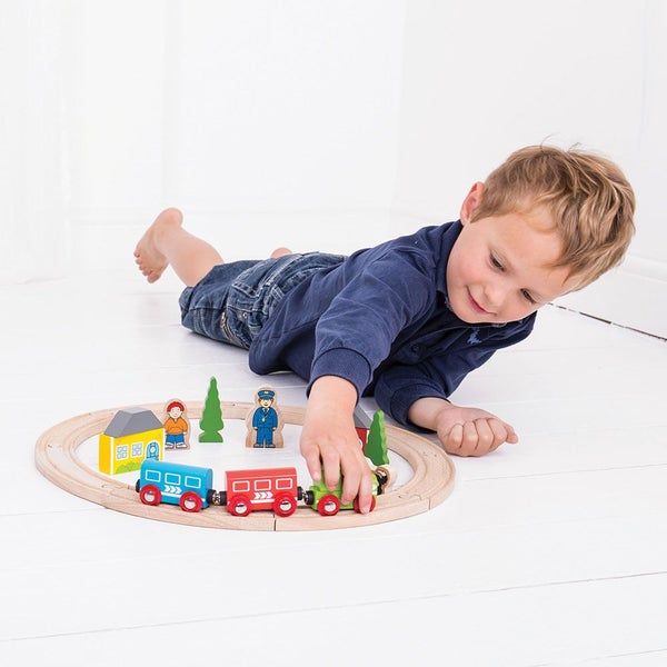 Bigjigs Rail My First Train Set Carousel 6